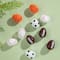 Glitzhome® Easter Plastic Fillable Sports Eggs, 48ct.
